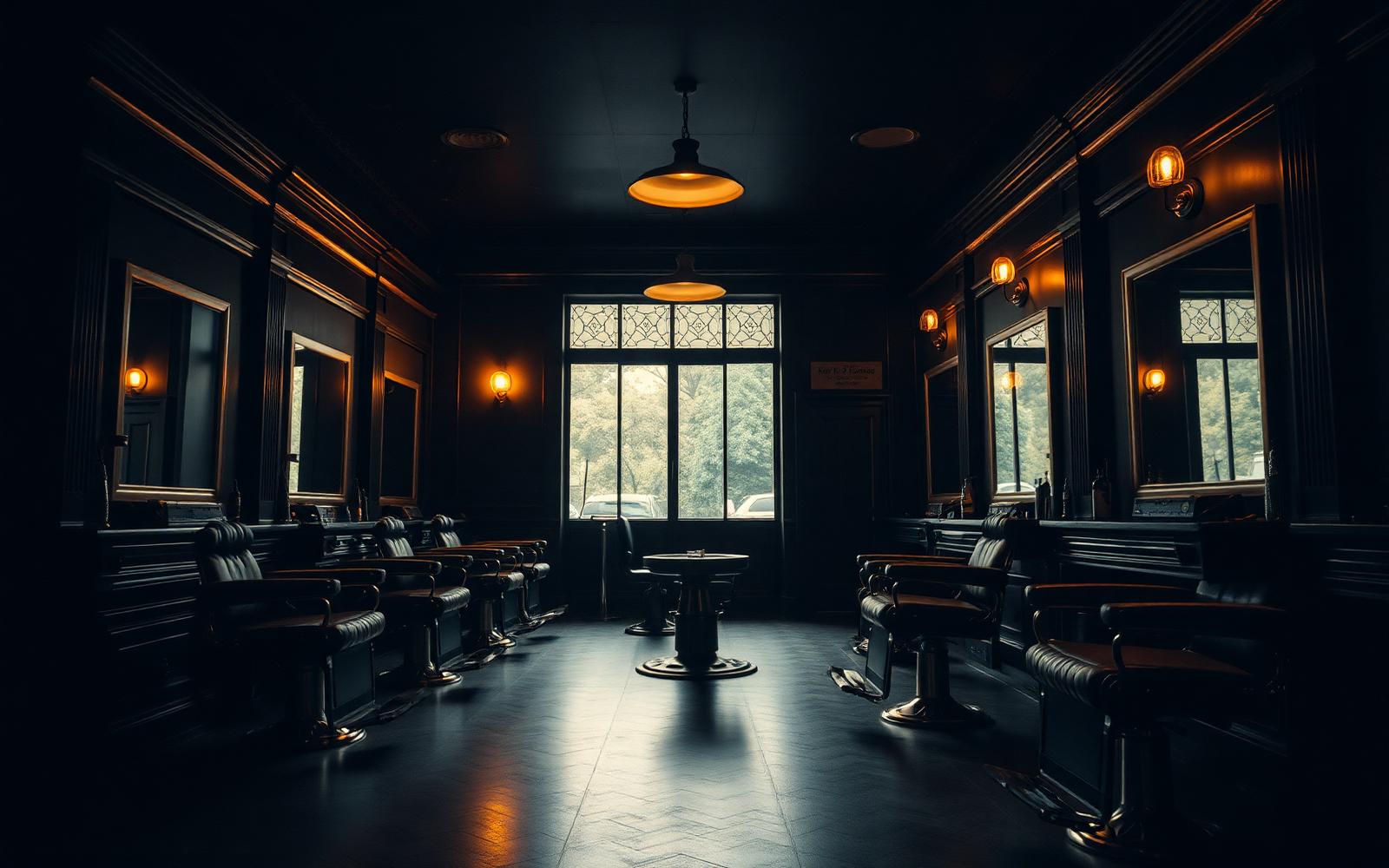 Interiør hos Awani Royal Barbershop
